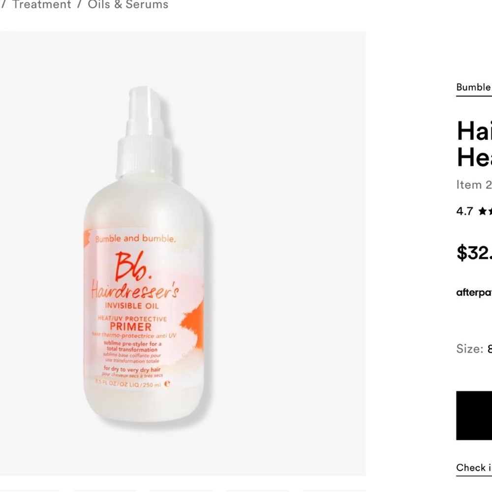🌞hair primer
